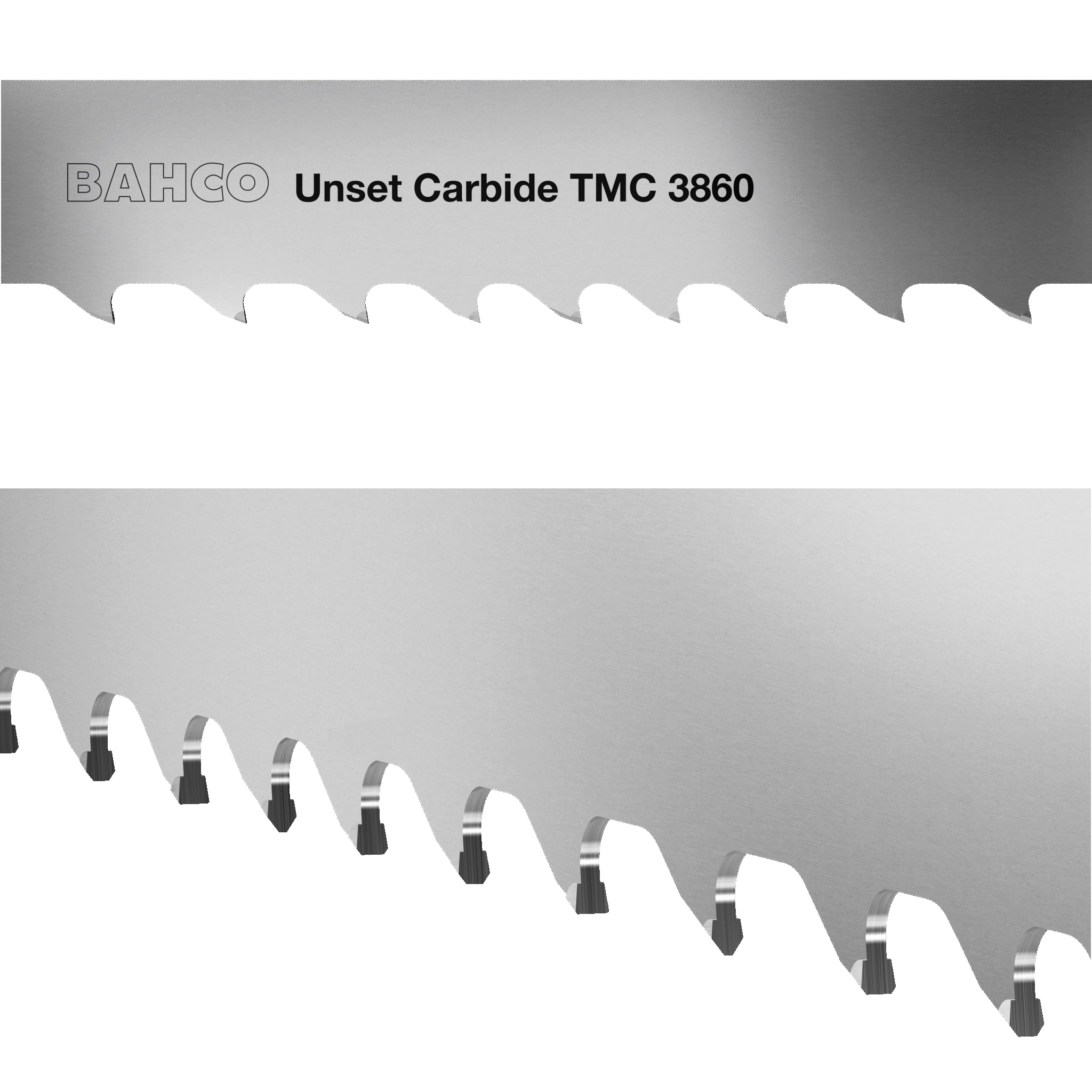 Bahco-Bandsaw Blades-3860 TMC Unset Carbide Bandsaw